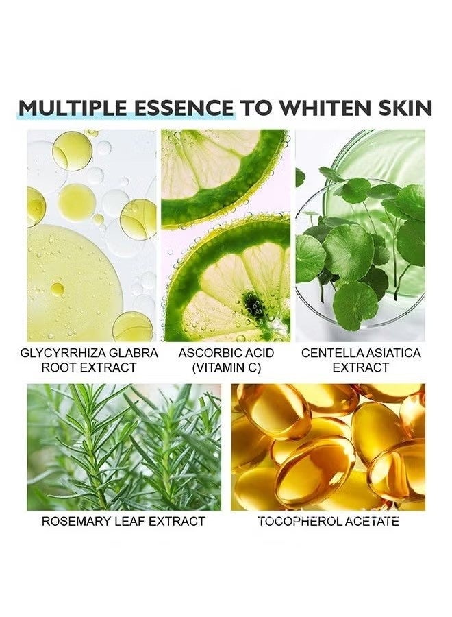Vibrant Glamour Rapid Skin Cream，Whitening Cream Fast Skin, Whitening Cream Moisturizing 10% Niacinamide Whitening Body Lotion, covers skin blemishes, evens skin tone, brightens and whitens skin care (80g) - Image 3